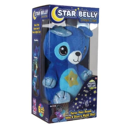 Ontel Products Ontel Products 269950 As Seen on TV Star Belly Puppy Dream Lite; Blue 269950